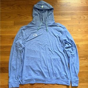Rhoback Hesi Performance Hoodie Men’s Large Blue